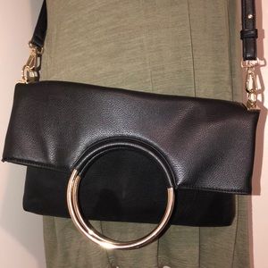 Enzo Angiolini Fold-over Crossbody
